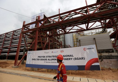 Proyek Smelter Grup MIND ID Serap Ribuan Tenaga Kerja