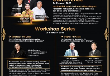 Jangan Lewatkan Sesi Conference & Workshop PRIA 2025!