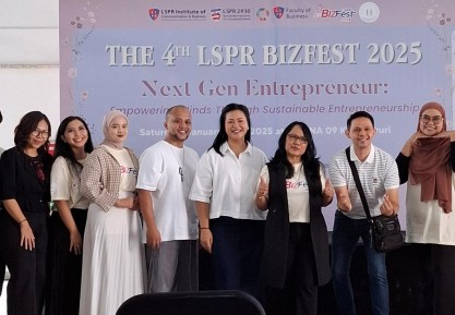 The 4th LSPR Bizfest 2025 Hadir Sebagai Laboratorium Ilmu Pengetahuan