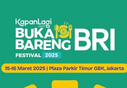 Berburu Kuliner dan Hiburan di Kapan Lagi Buka Bareng BRI Festival 2025 