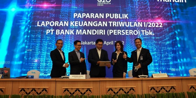 Wow! Bank Mandiri Cetak Laba Rp 10 Triliun di Kuartal I 2022, Tumbuh 70% YoY