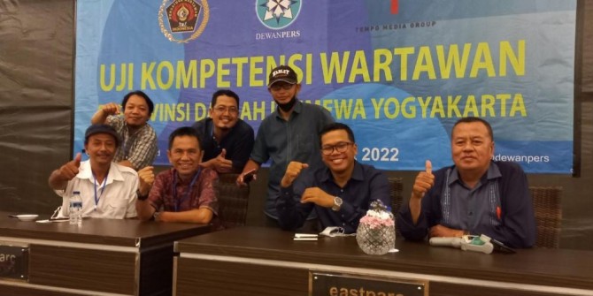 Peserta Uji Kompetensi Wartawan 2022 Melebihi Target