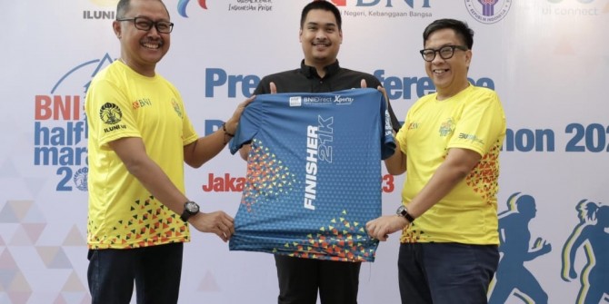 BNI dan Ikatan Alumni UI Komitmen Dukung BNI UI Half Marathon 2023