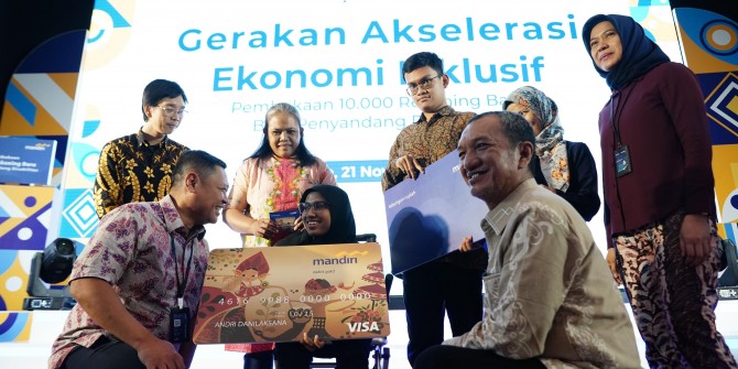 Bank Mandiri Dorong Inklusivitas dengan Buka 10 Ribu Rekening Tabungan bagi Disabilitas