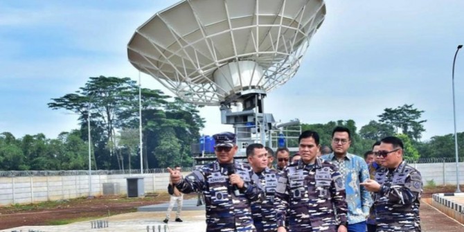 Tingkatkan Efektivitas, TNI AL Bangun Sistem Komunikasi Berbasis Satelit