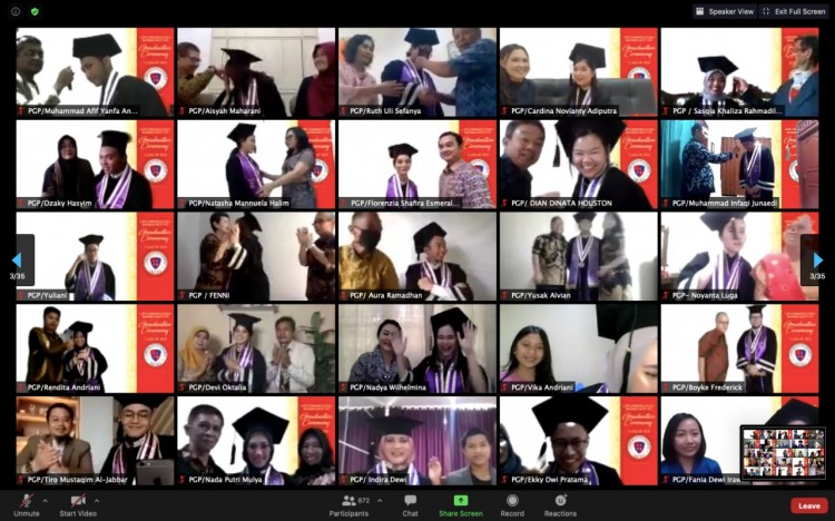 LSPR Lantik 867 Wisudawan secara Virtual