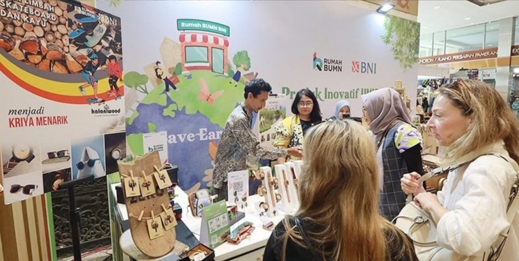 Rumah BUMN BNI Pamerkan UMKM Berkelanjutan di Inacraft 2023