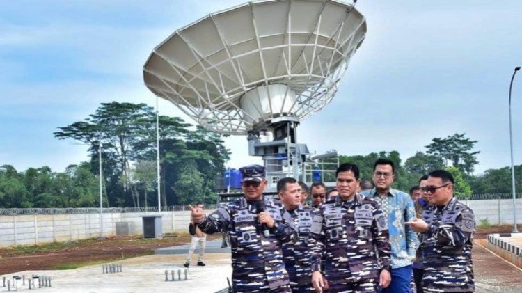 Tingkatkan Efektivitas, TNI AL Bangun Sistem Komunikasi Berbasis Satelit