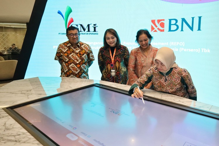 BNI dan SMI Dorong Pembiayaan Proyek Infrastruktur Stretegis Lewat Kerja Sama Repo Rp550M